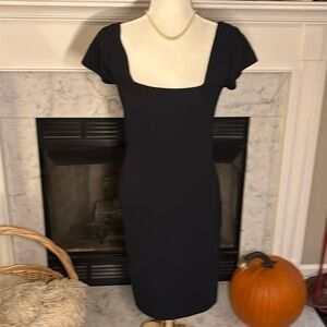 Black sexy slinky knit cocktail dress! Like new!